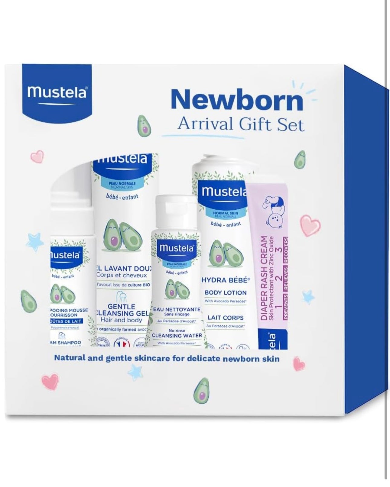 Mustela newborn arrival set
