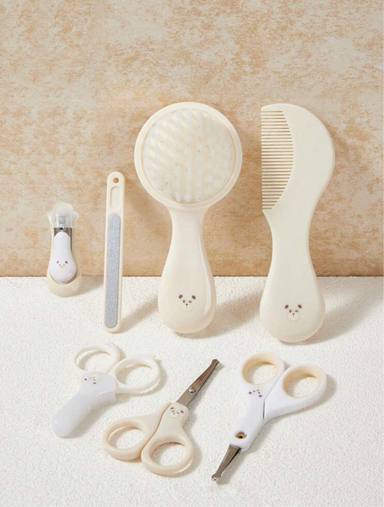Baby nail/hair care set.