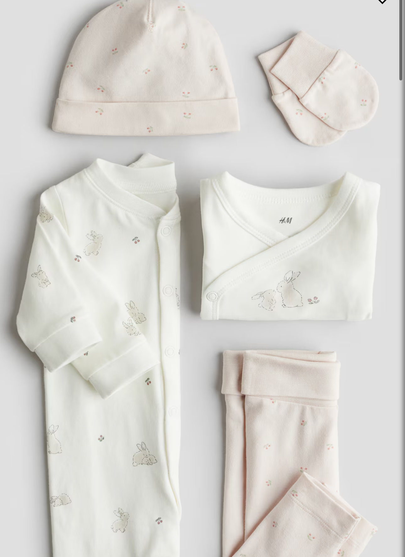 H&M newborn set