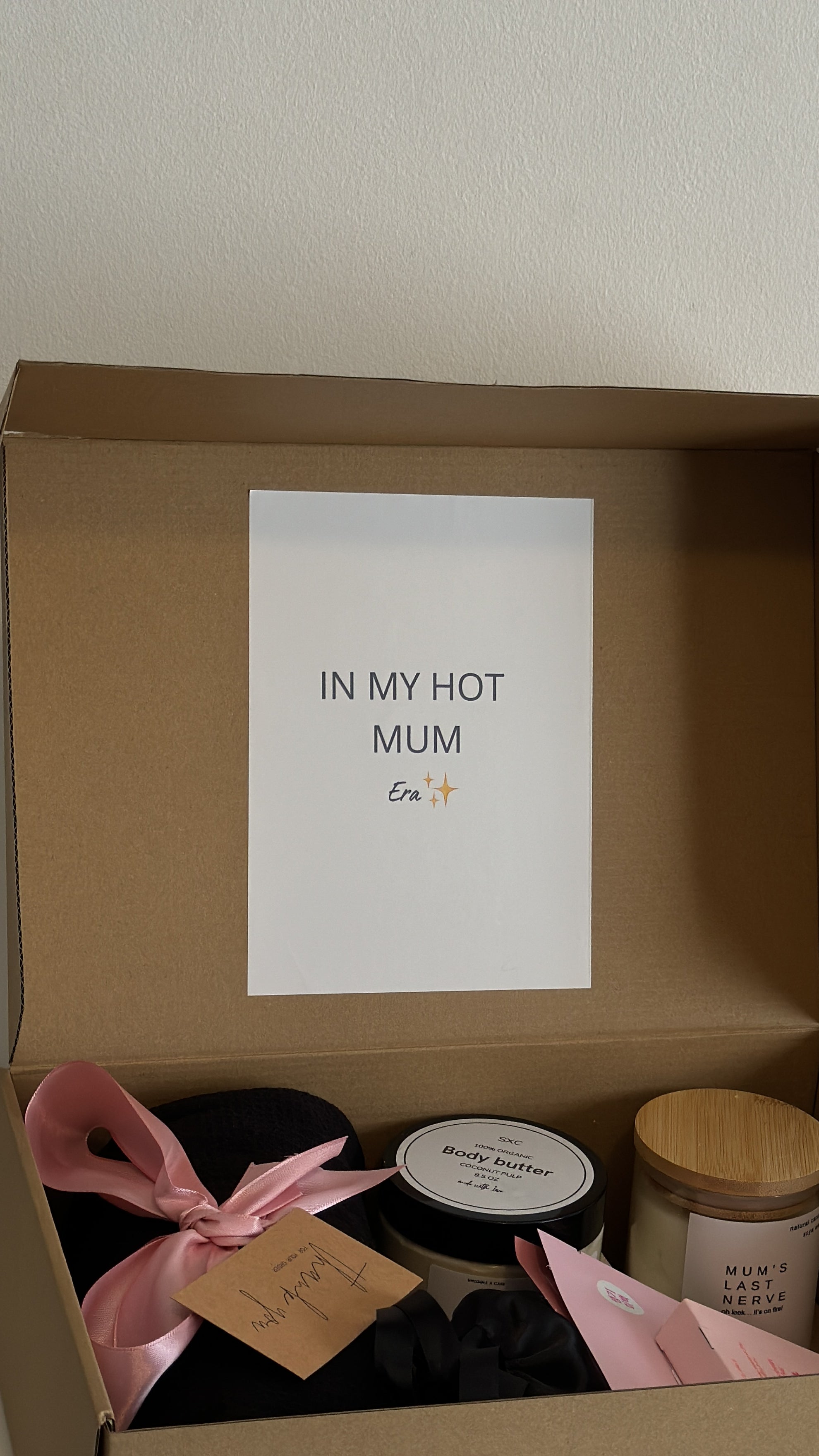 New mum care package