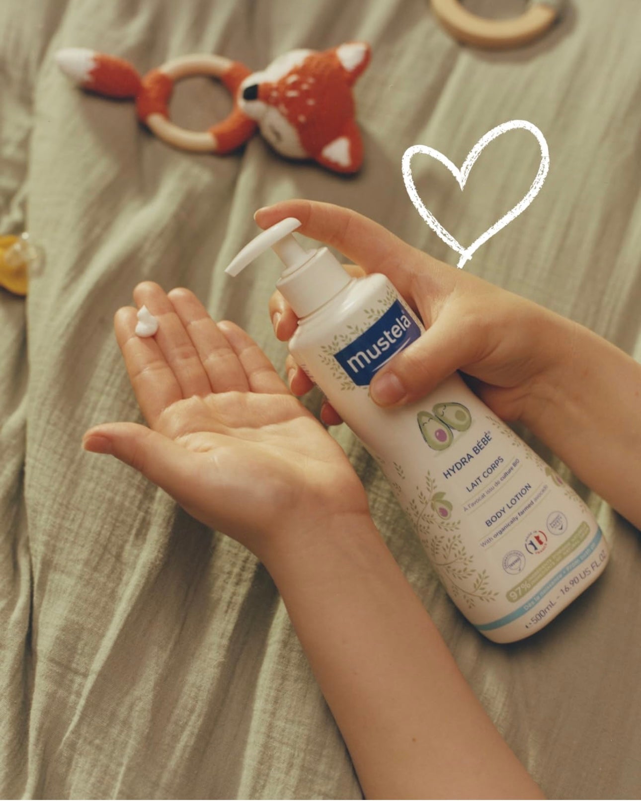 Mustela newborn arrival set
