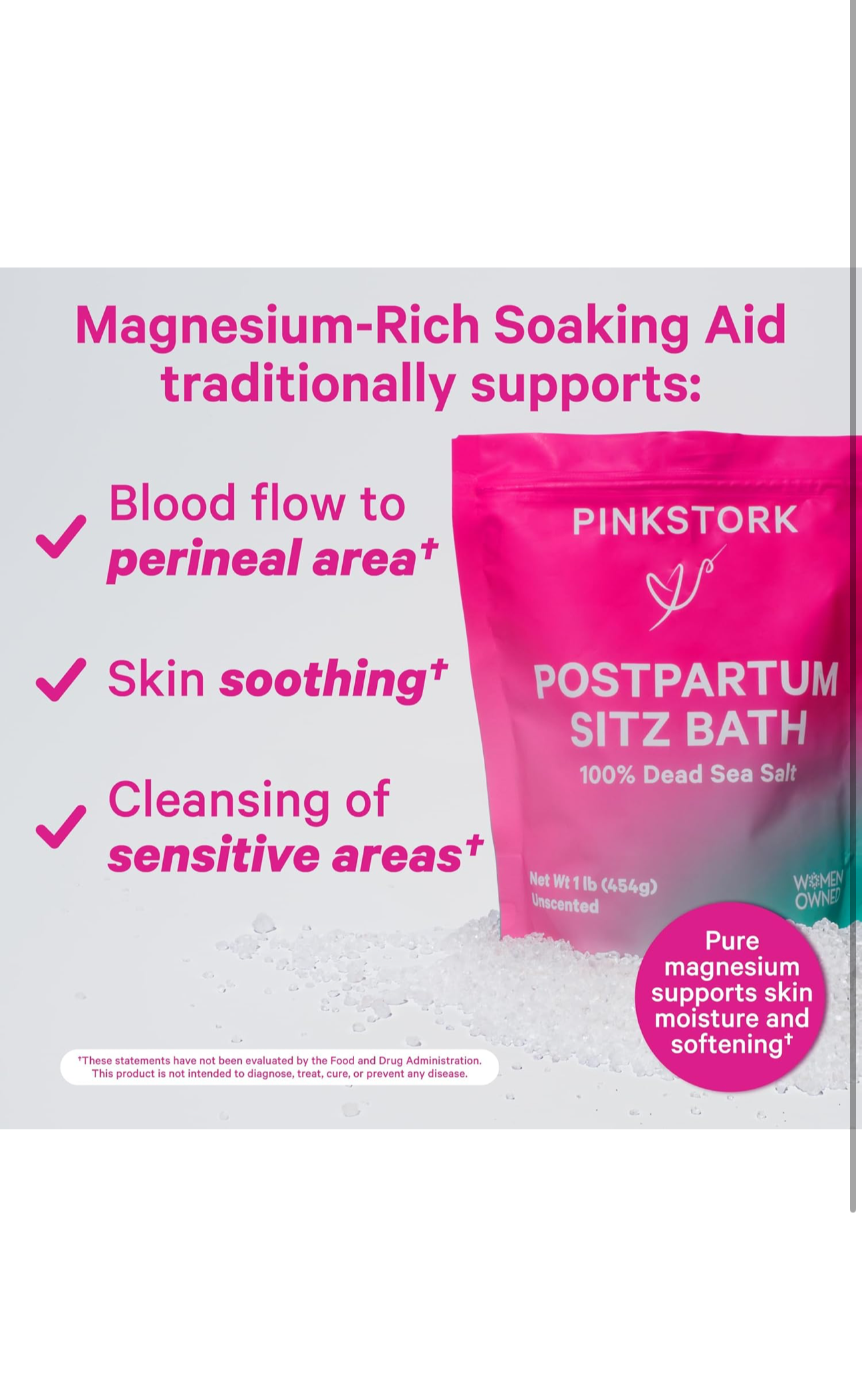 Pinkstork postpartum sitz bath