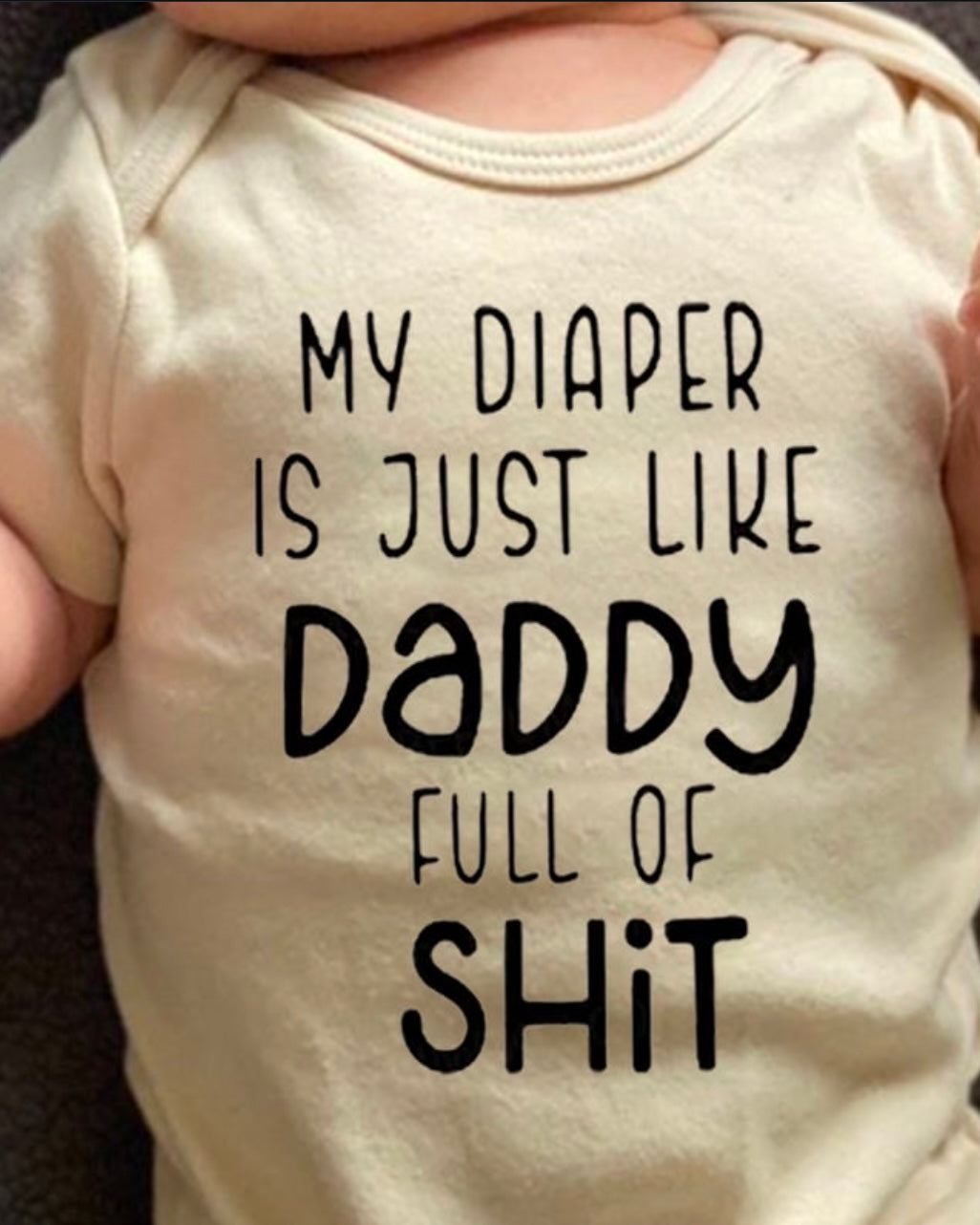 Custom bodysuits or onesies.