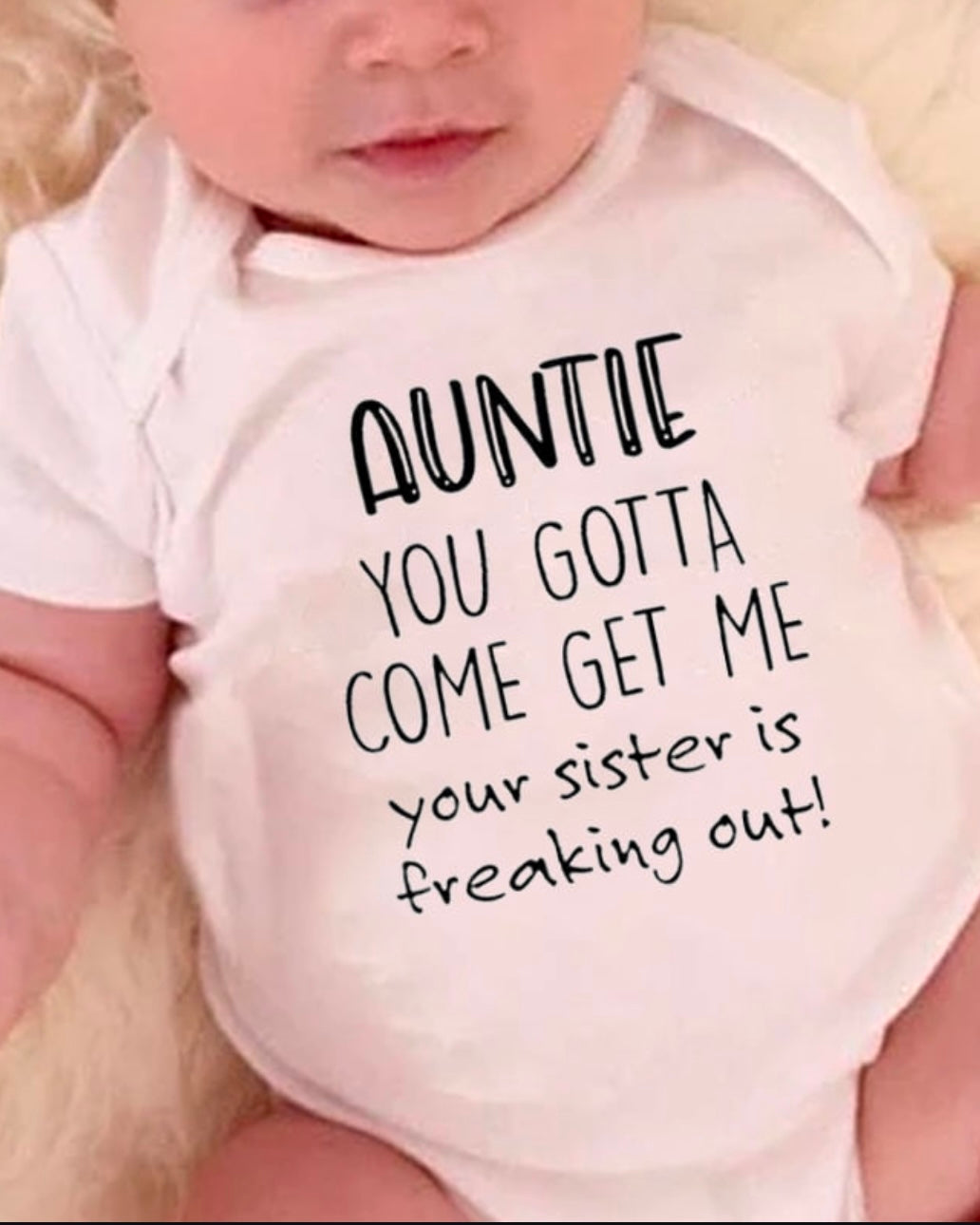 Custom bodysuits or onesies.