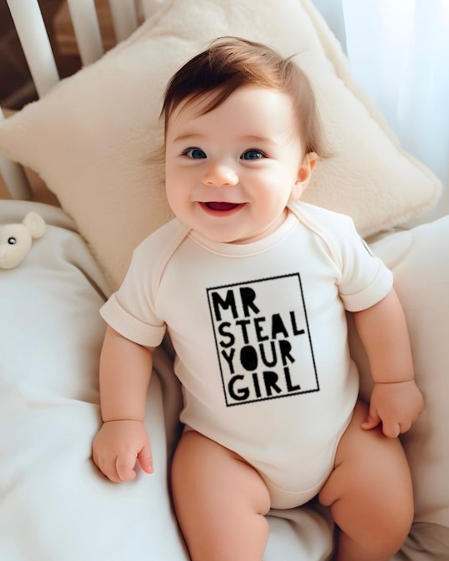 Custom bodysuits or onesies.