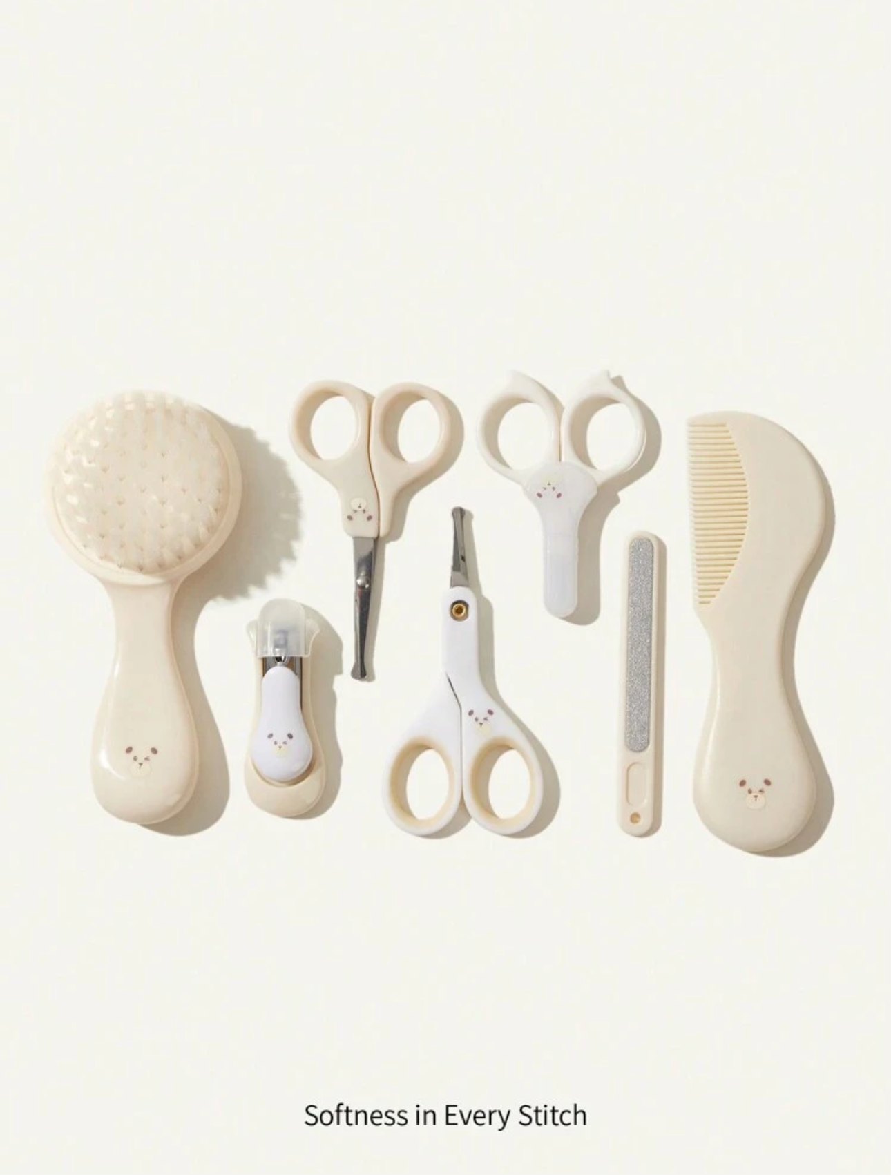 Baby nail/hair care set.