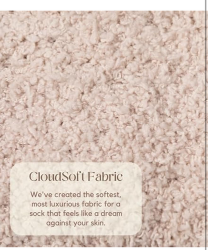 Cozy cloud socks for hospital bag