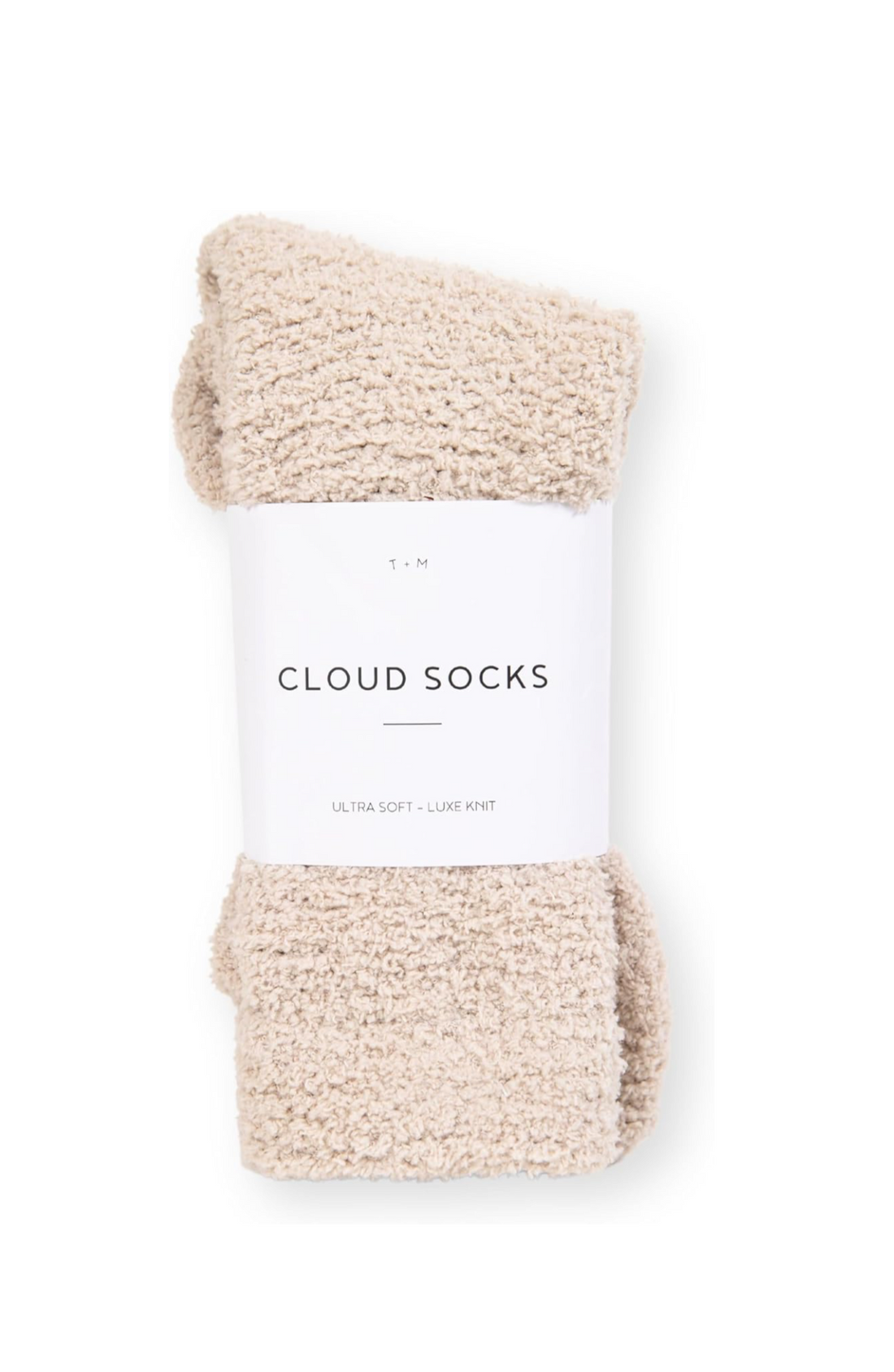 Cozy cloud socks for hospital bag